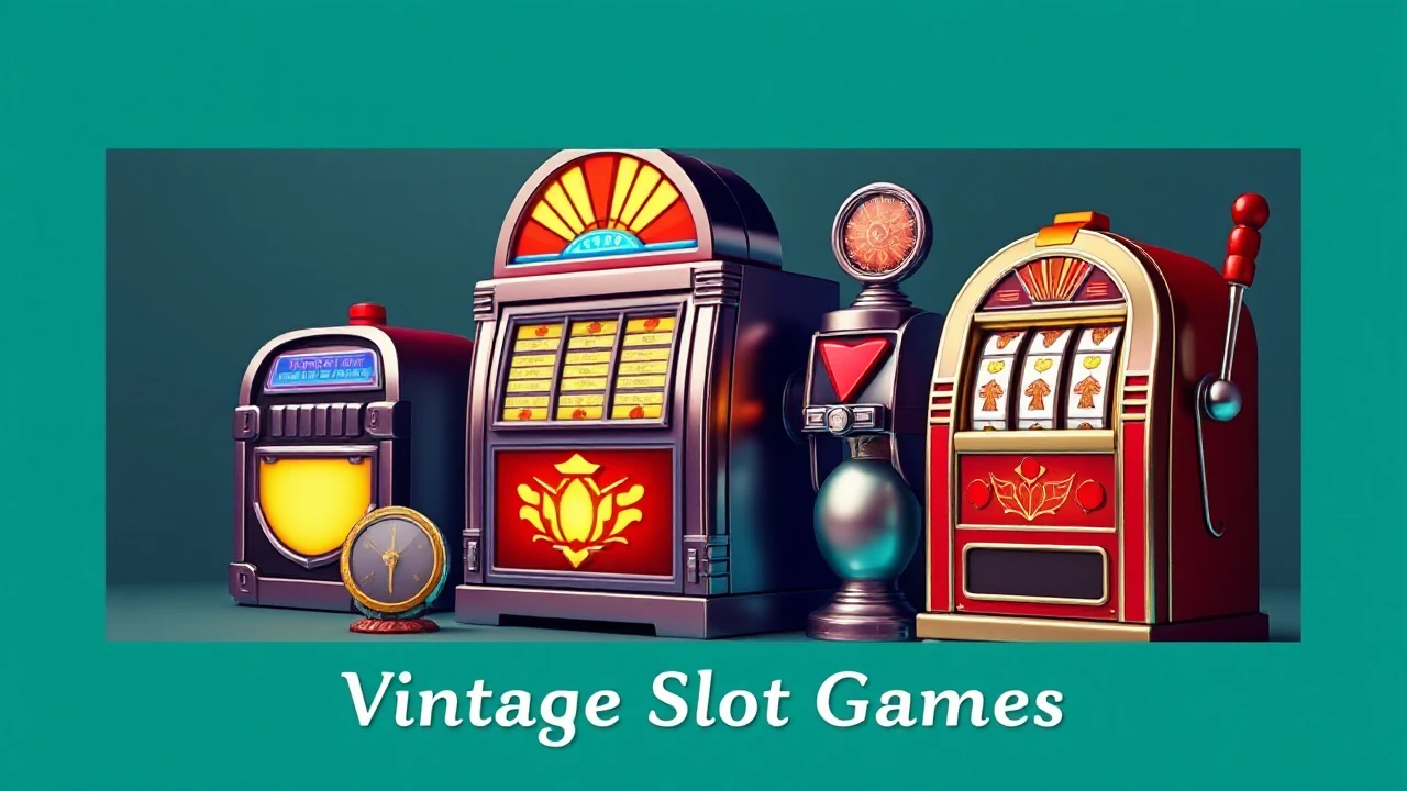 Diving into the Universe of Vintage Slot Games: Nostalgia and Entertainment