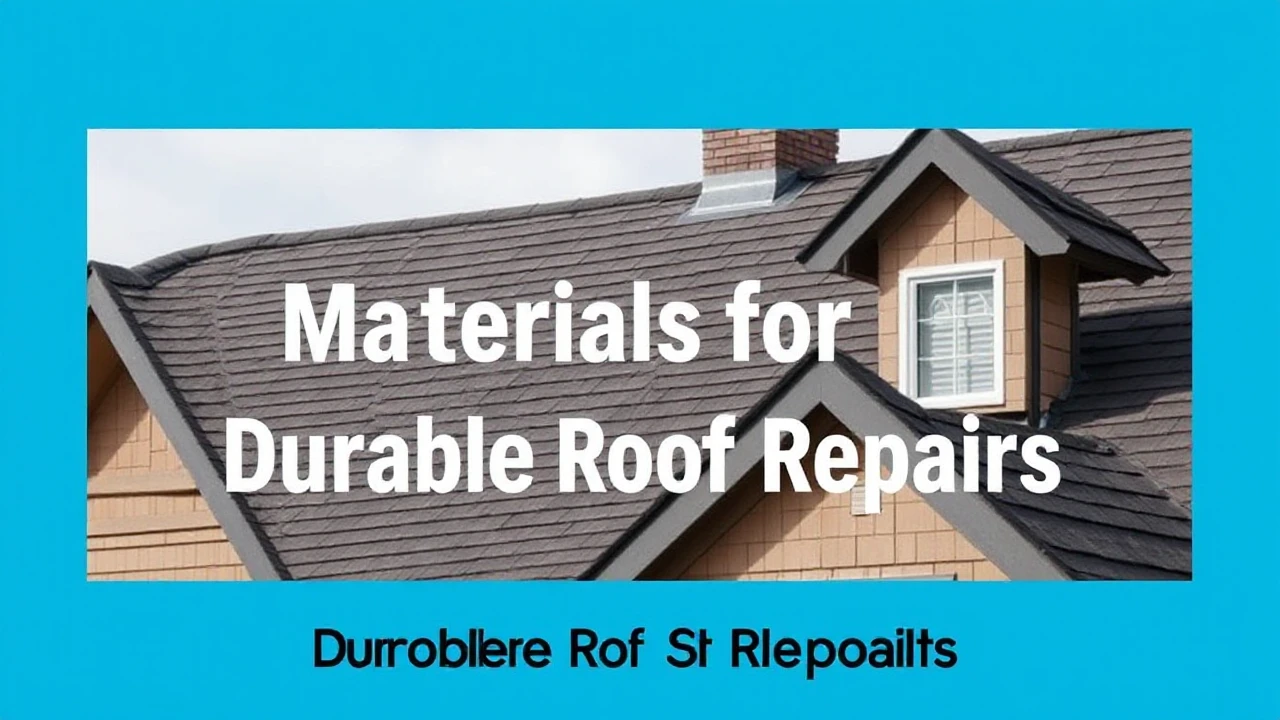 Top-rated 5 Materials for Durable Roof Repairs