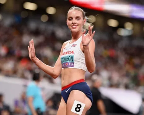Keely Hodgkinson Breaks Boredom to Boost British Spirits in Tokyo