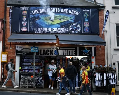 Newcastle Face Barca in European Fixture