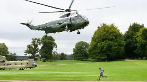 The US President Rerouted and Forced to Swap Aircraft En Route to Stansted Airport
